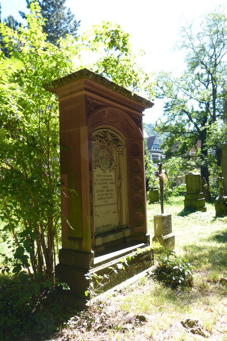 Der Alte Friedhof in Freiburg